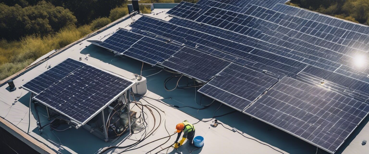 Cleaning solar panels