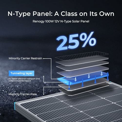 Renogy N-Type 100W Solar Panel